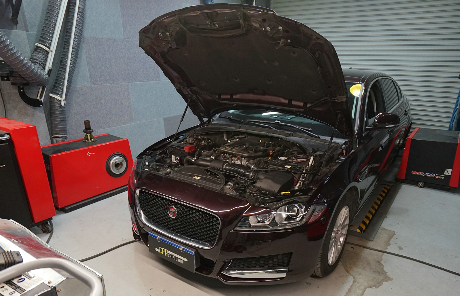 Full potential i Jaguar XF med CPA chiptuning